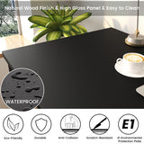 40“ Computer Table for Home Office Desk Black