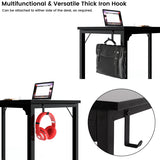 40“ Computer Table for Home Office Desk Black
