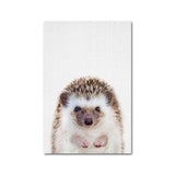 Giraffe Bunny Elephant Canvas