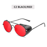 Retro Steampunk Metal Frame Sunglasses