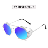 Retro Steampunk Metal Frame Sunglasses