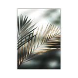 Nordic Golden Palm Leaf