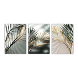 Nordic Golden Palm Leaf