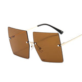 Rimless Sun Glasses