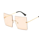 Rimless Sun Glasses
