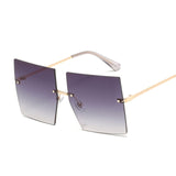 Rimless Sun Glasses