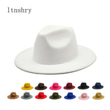 Autumn Winter Womens Felt Hat