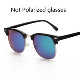 Classic Semi-Rimless Sunglasses