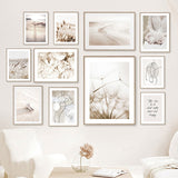Flower Scenery Painting Modern Landscape Figure Prints