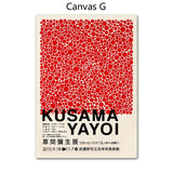 Yayoi Kusama Pumpkin Abstract Nordic Posters