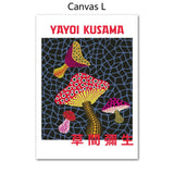 Yayoi Kusama Pumpkin Abstract Nordic Posters