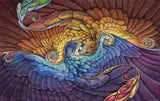 Diamond Full Round Peacock Wolf Swan Mosaic Animal Picture Cross