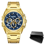 MEGIR Wrist Watch Stainless Steel Case