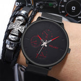 Fashion Sport Stainless Steel Case Watch