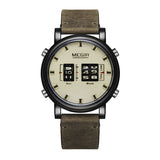 Gorben Fashion Leather Stainless Steel