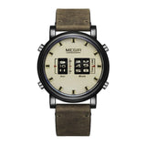 Gorben Fashion Leather Stainless Steel