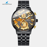 Alloy Case Silver Luxury Brand Sports Watches
