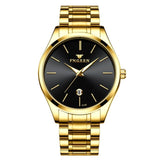 Relogio Masculino  Stainless Steel Case Steel Band