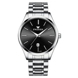 Relogio Masculino  Stainless Steel Case Steel Band