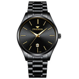 Relogio Masculino  Stainless Steel Case Steel Band