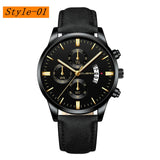 Automatic Calendar Sport Stainless Steel  Wrist Watch