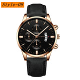 Automatic Calendar Sport Stainless Steel  Wrist Watch