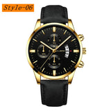 Automatic Calendar Sport Stainless Steel  Wrist Watch
