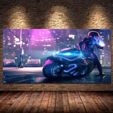 Modern Future City Cool Sport Car