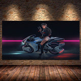 Modern Future City Cool Sport Car