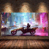 Modern Future City Cool Sport Car