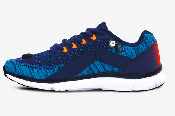 Men's Runner Shoes With Built-in Safety Lights