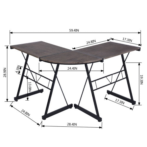 Modern Compute Corner Desk L-Shaped Desk