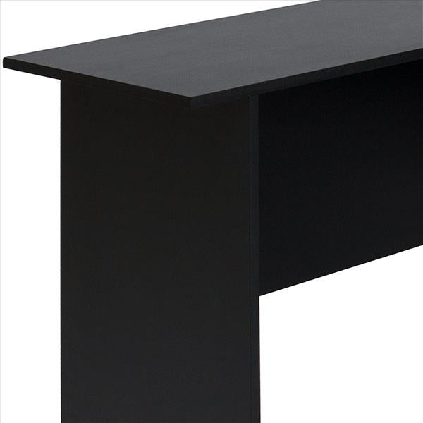 L-Shaped Wood Right-angle Computer Desk