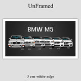 HD Bmw M3 M5 White Sport Car