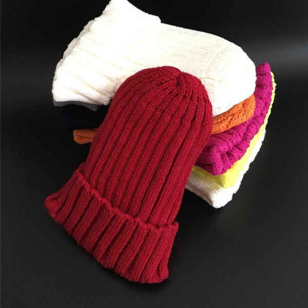 Female Fur Pom Poms hat
