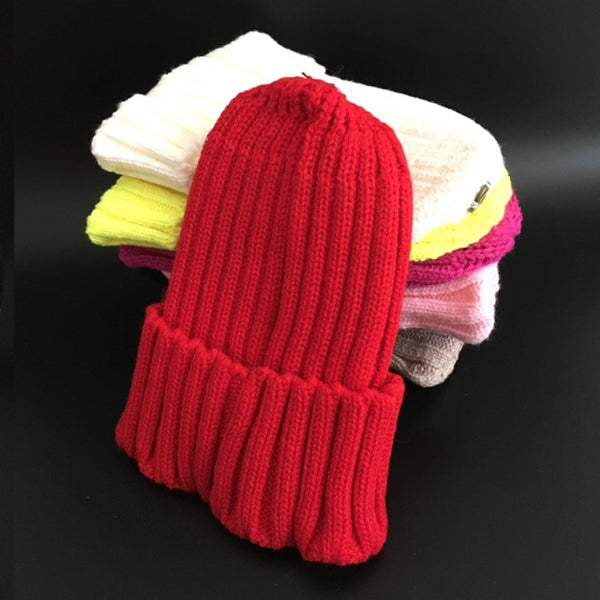 Female Fur Pom Poms hat