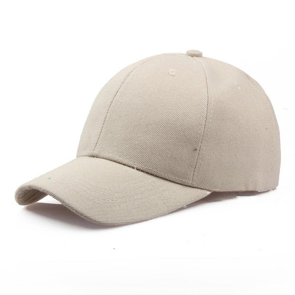 Black Baseball Cap Casquette