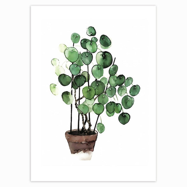 Tropical Plant Scandinavian