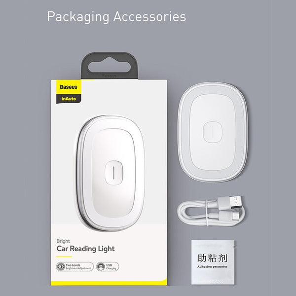 Baseus Car Reading Light Rechargeable Magnetic LED
