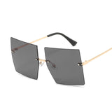 Rimless Sun Glasses