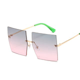 Rimless Sun Glasses