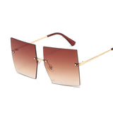 Rimless Sun Glasses