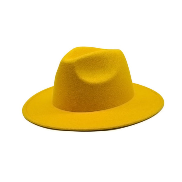 Autumn Winter Womens Felt Hat