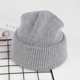 VISROVER  Solid Color Beanies Hat