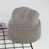 VISROVER  Solid Color Beanies Hat