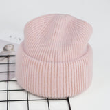 VISROVER  Solid Color Beanies Hat