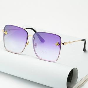 Lady Rimless Bee Sunglasses