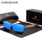 KINGSEVEN Natural Wooden Sunglasses