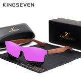 KINGSEVEN Natural Wooden Sunglasses