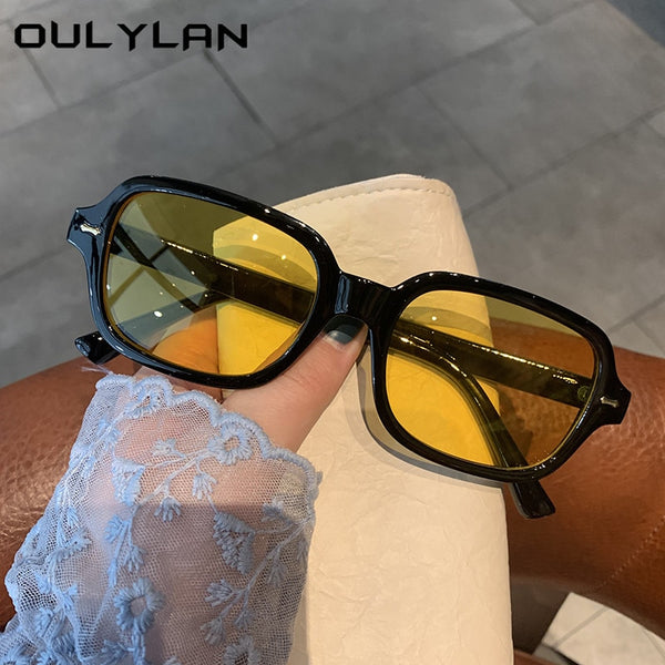 Oulylan Small Oval Sunglasses